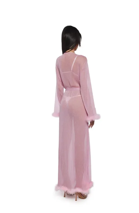 Pink robe
