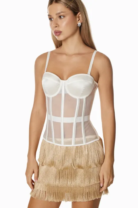 White corset