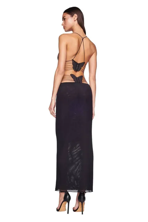 Ellery total-black dress