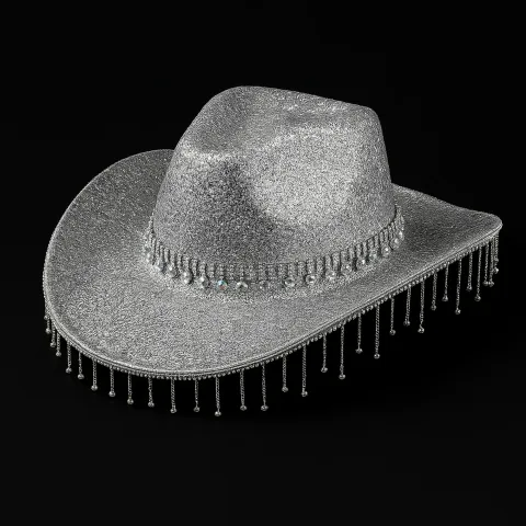 Silver hat