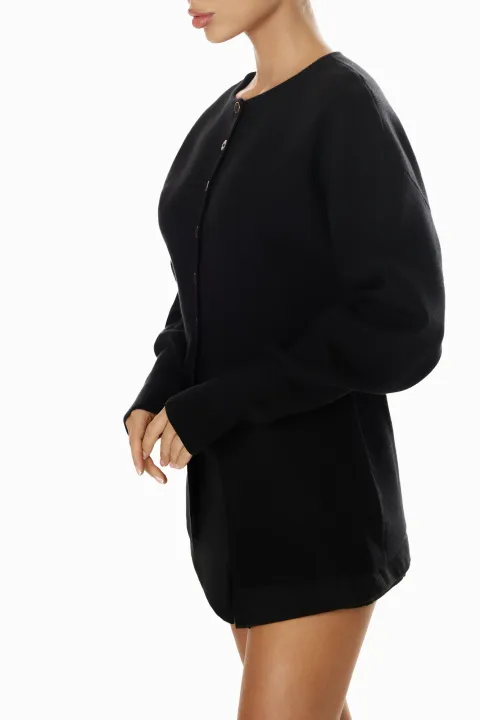 Black button-up blazer