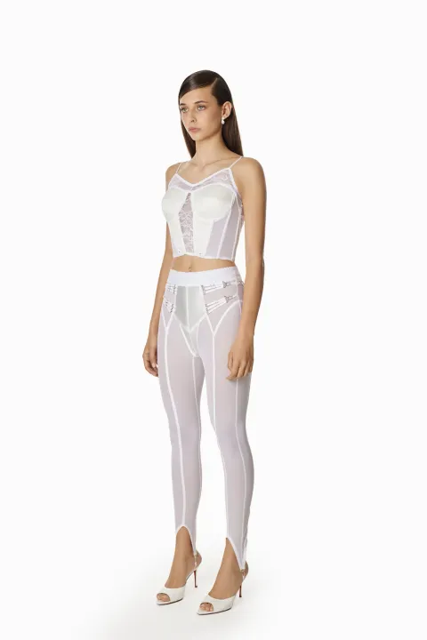 White jumpsuit