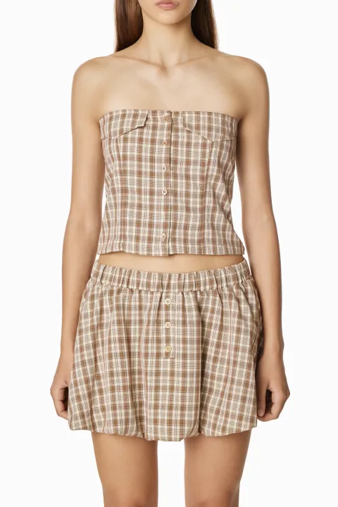 Top and skirt set