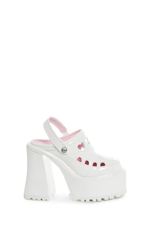 White heels