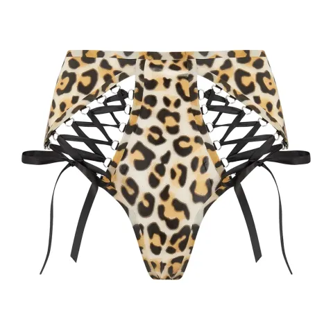Lambda Laced Knicker (lace-up boyshorts)