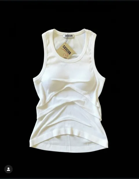 Wet top (tank top with wet effect)