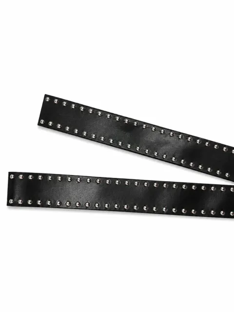 Long soft studded belt
