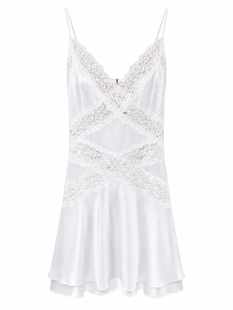 Satin slip dress