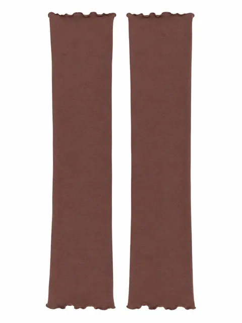 Cotton fingerless gloves
