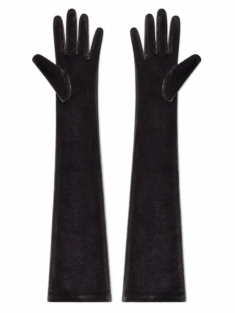 Velvet gloves