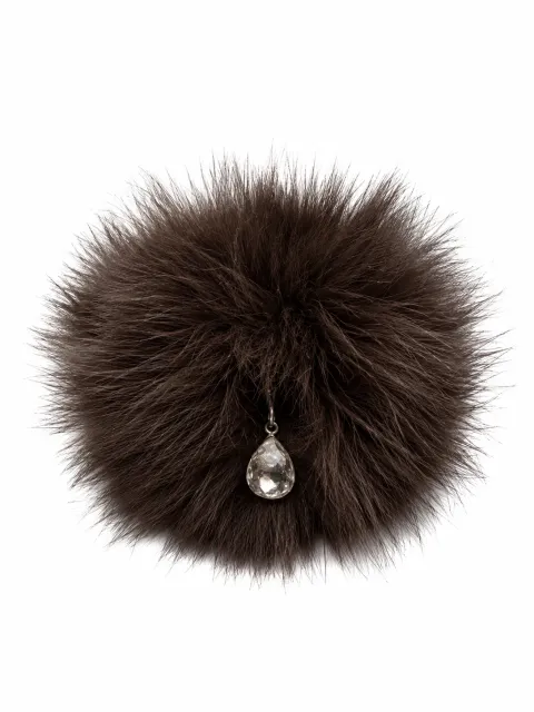 Fur bracelet with pendant