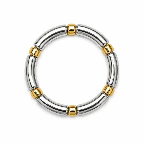 Two-tone bracelet