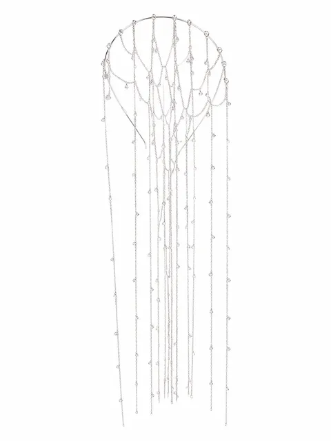 Decorative headband with hanging chains