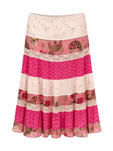 Vintage boho skirt