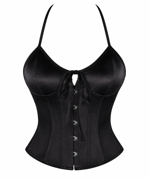 Satin corset top