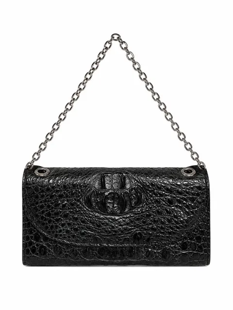 Reptile leather bag