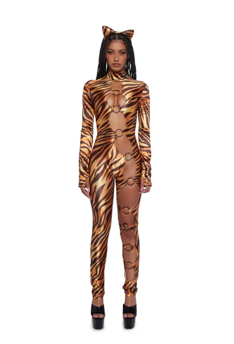 Cat jumpsuit, Halloween