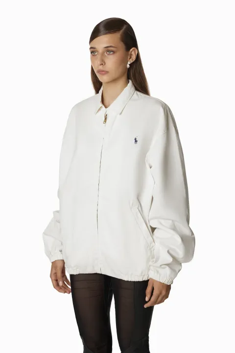 White Ralph Lauren zip-up jacket