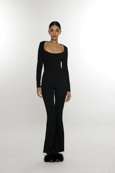 Backless jumpsuit