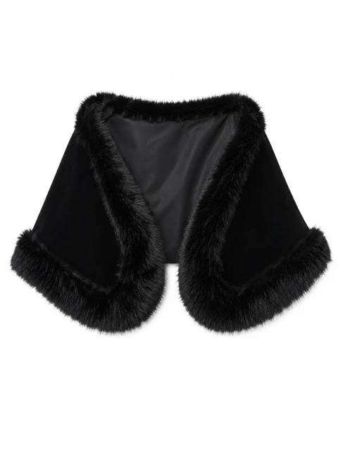 Fur cape