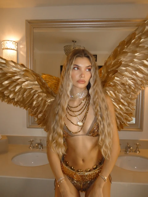 Sequin swimsuit