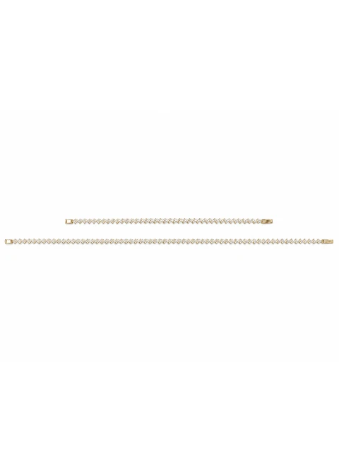 Rhinestone choker and bracelet set