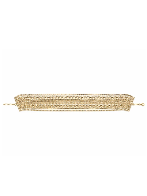 Wide crystal choker