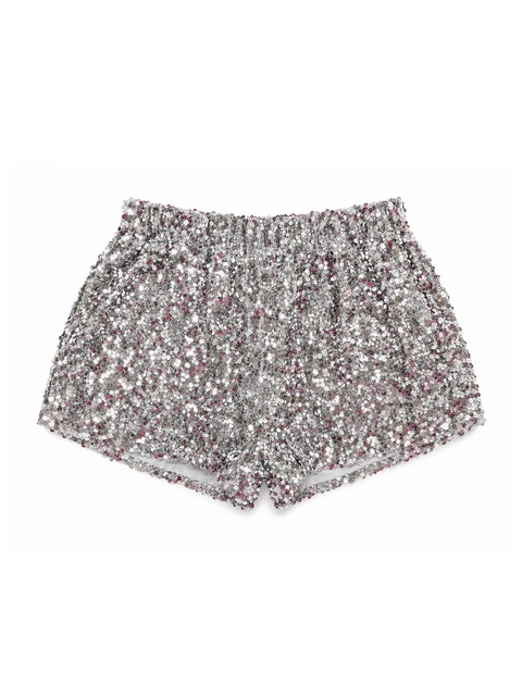 Sequin shorts