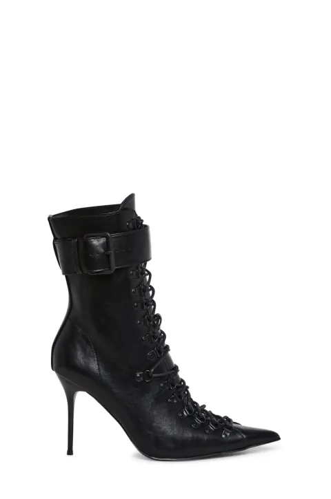 Leather boots